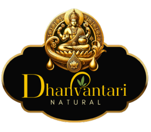 Dhanvantari Natural Logo